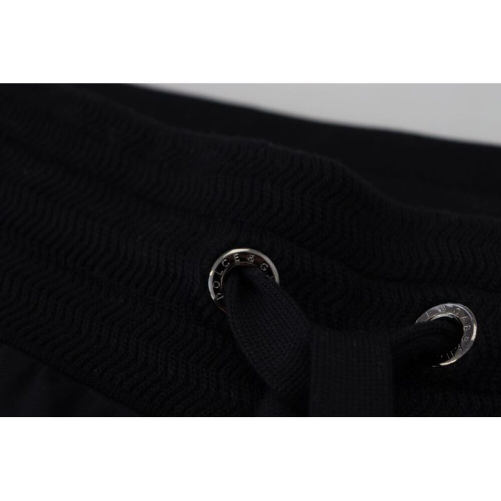 Dolce & Gabbana Black DG Print Mens Jogger Men's Pants - Picture 6 of 6